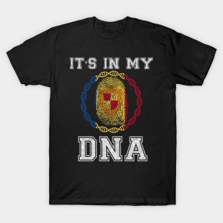 Andorra  It's In My DNA - Gift for Andorran From Andorra T-Shirt